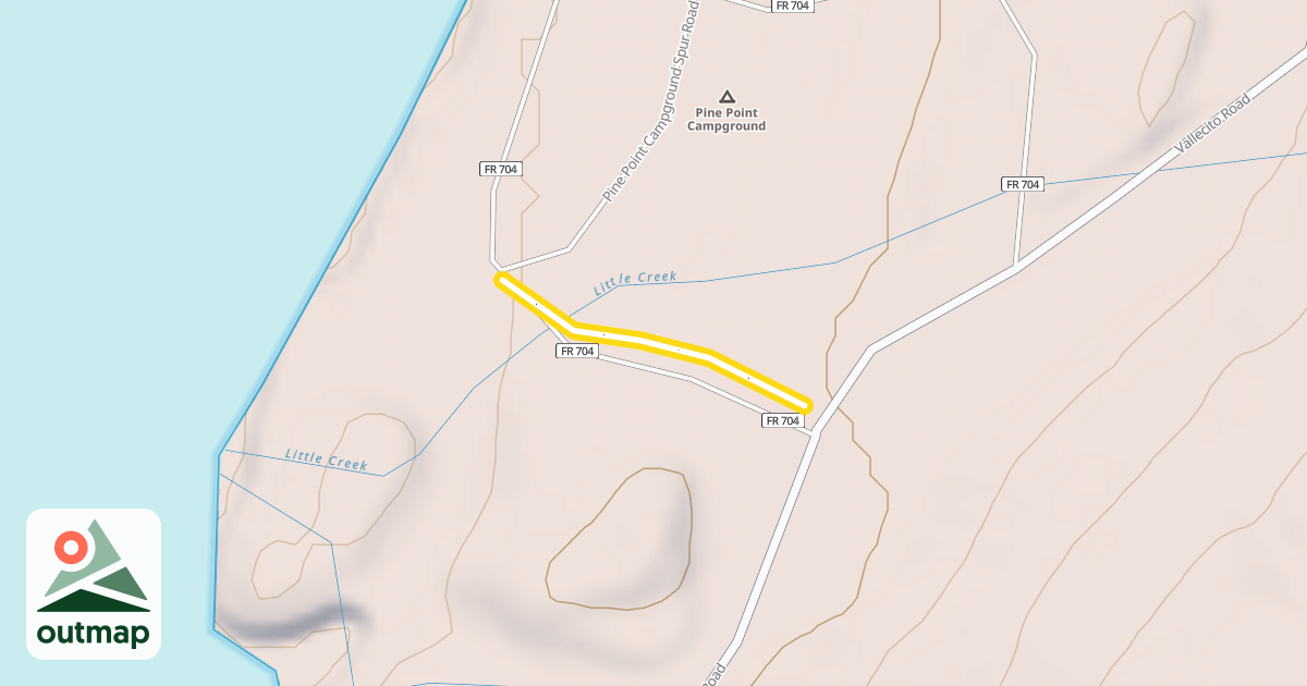 Map of Burnt Meadow