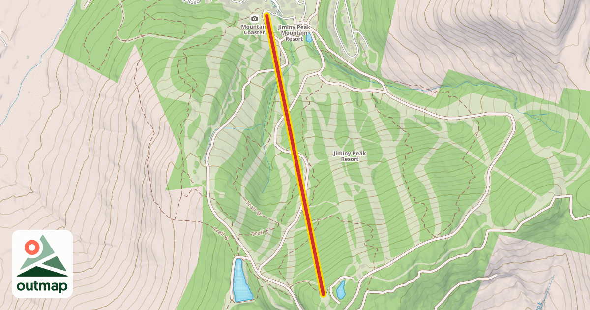 Map of Summit Triple