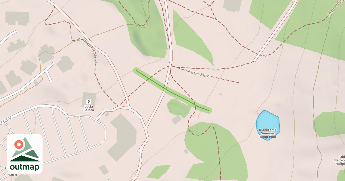 Map of Yellow Brick Road