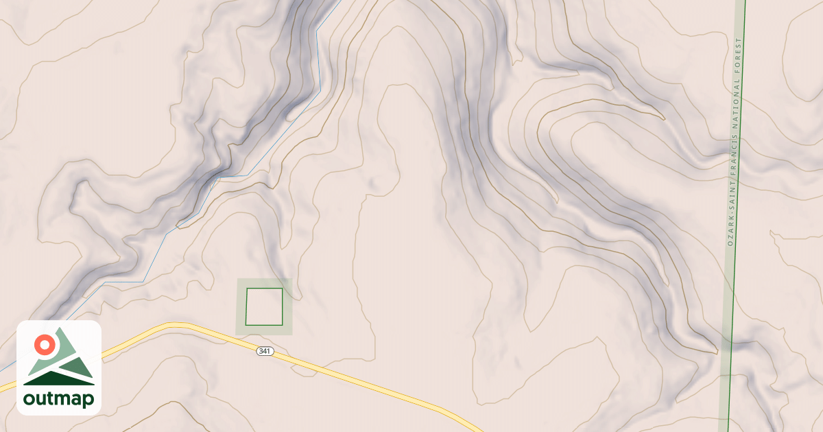 Map of USFS National Forest System Roads {343DCEE1-4AC3-437E-A1F2-1F9FACB1C241}