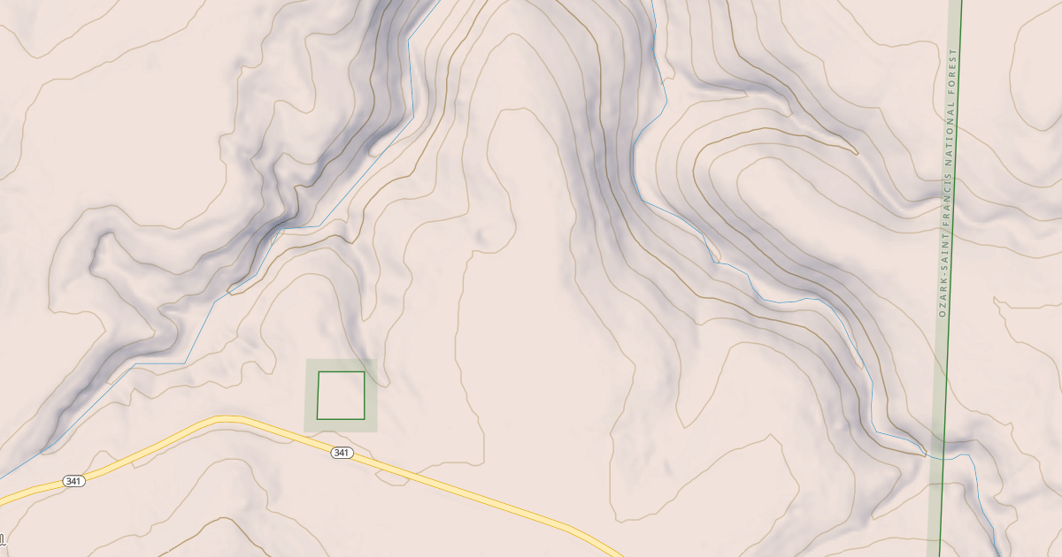 Map preview of USFS National Forest System Roads {343DCEE1-4AC3-437E-A1F2-1F9FACB1C241}