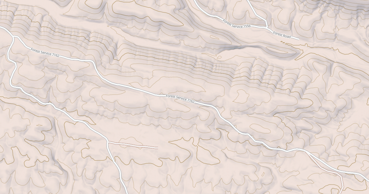 Map preview of USFS National Forest System Roads {2216DD84-D007-4ED5-87EA-5323EFC25109}