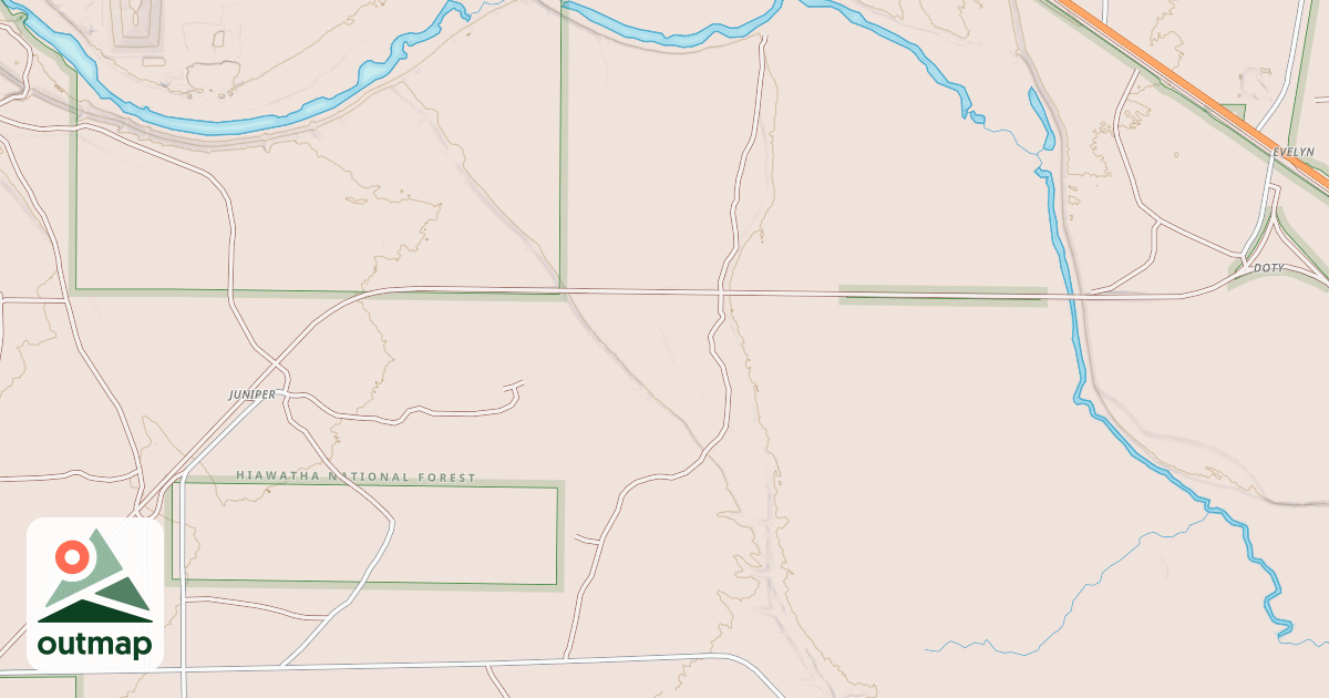 Map of NORBRANCH
