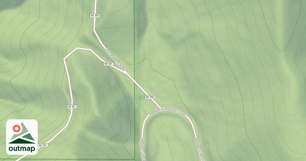 Map of BUZZARDBERRY
