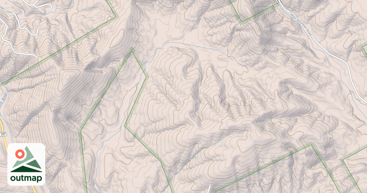 Map of SILLY COOK MTN