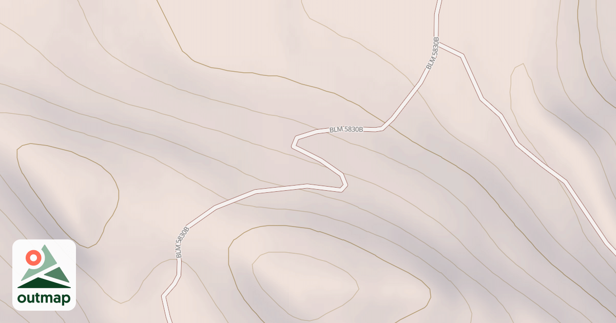 Map of BLM National GTLF Public Motorized Roads 74184762-528f-4e13-9be6-9feb011bd155