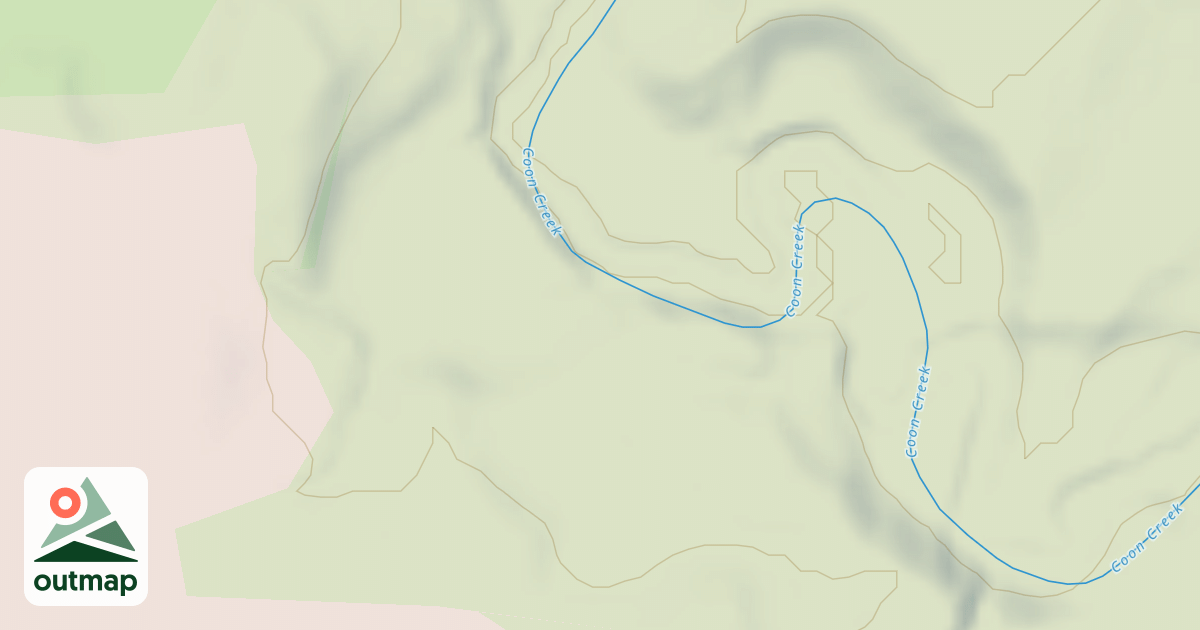 Map of Shady Oaks Native Prairie Adventure Trails