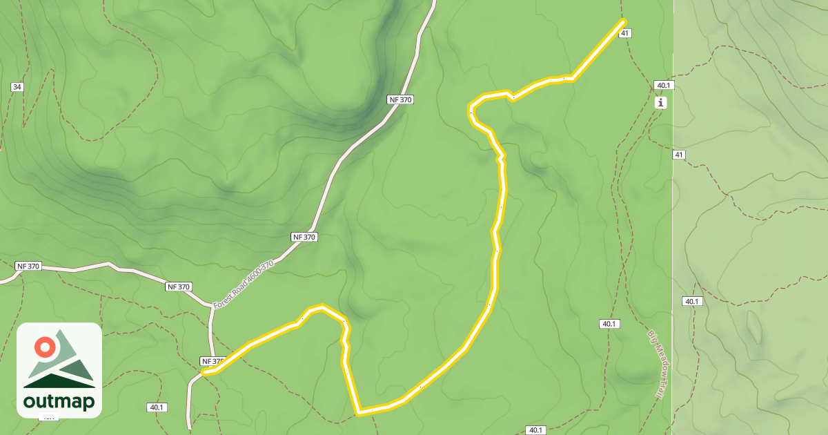 Map of Pete's Way