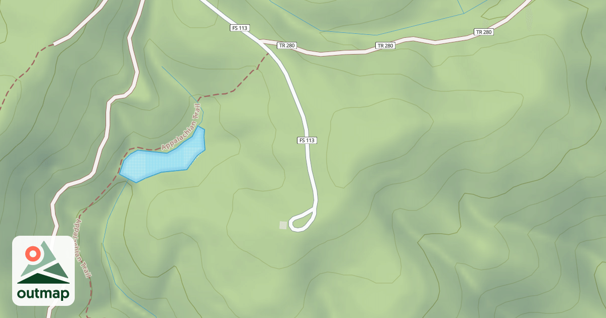 Map of MILL RIDGE
