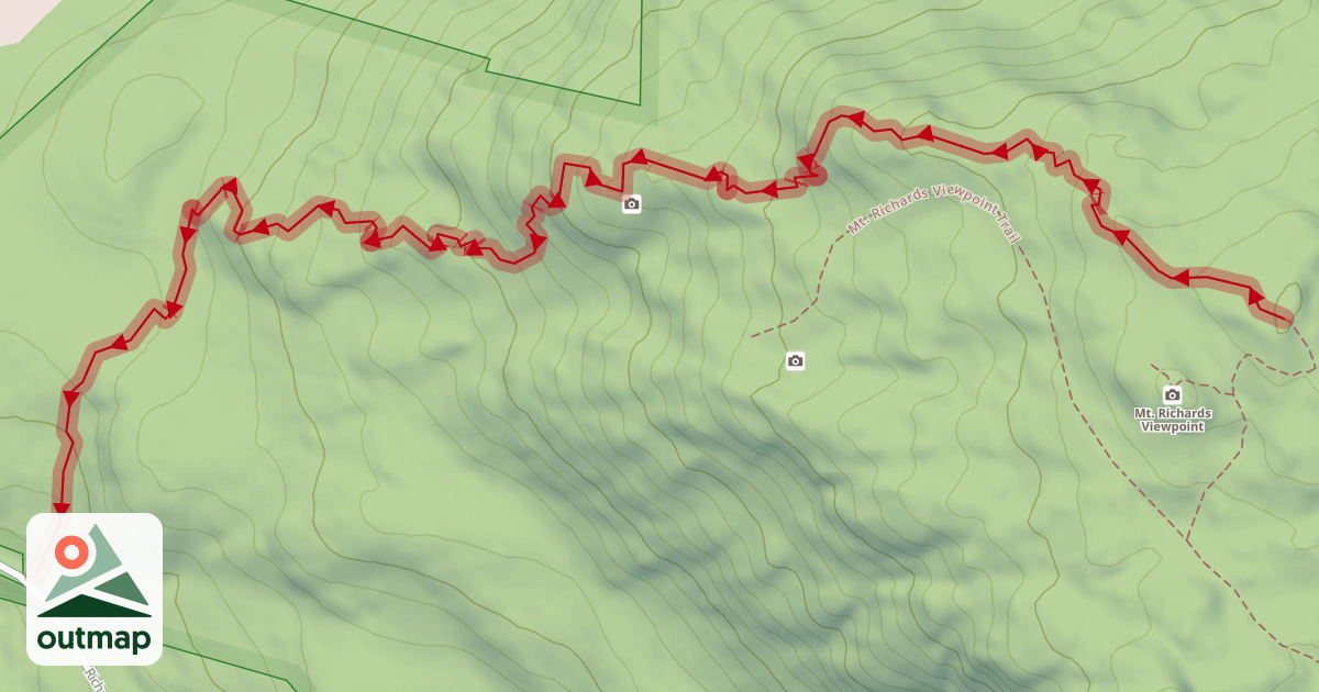 Map of Crazy Train DH