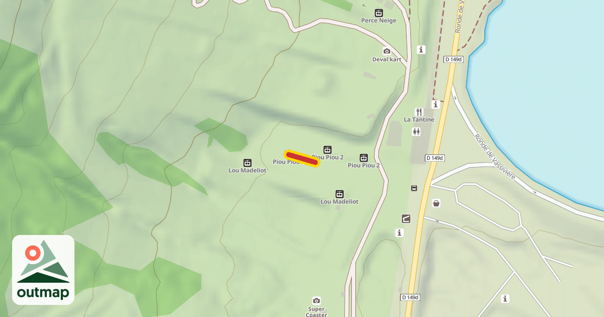 Map of Piou Piou 1