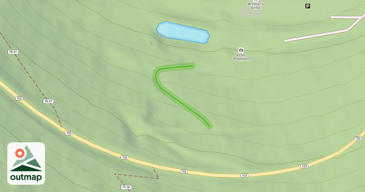 Map of Lucky's Loop