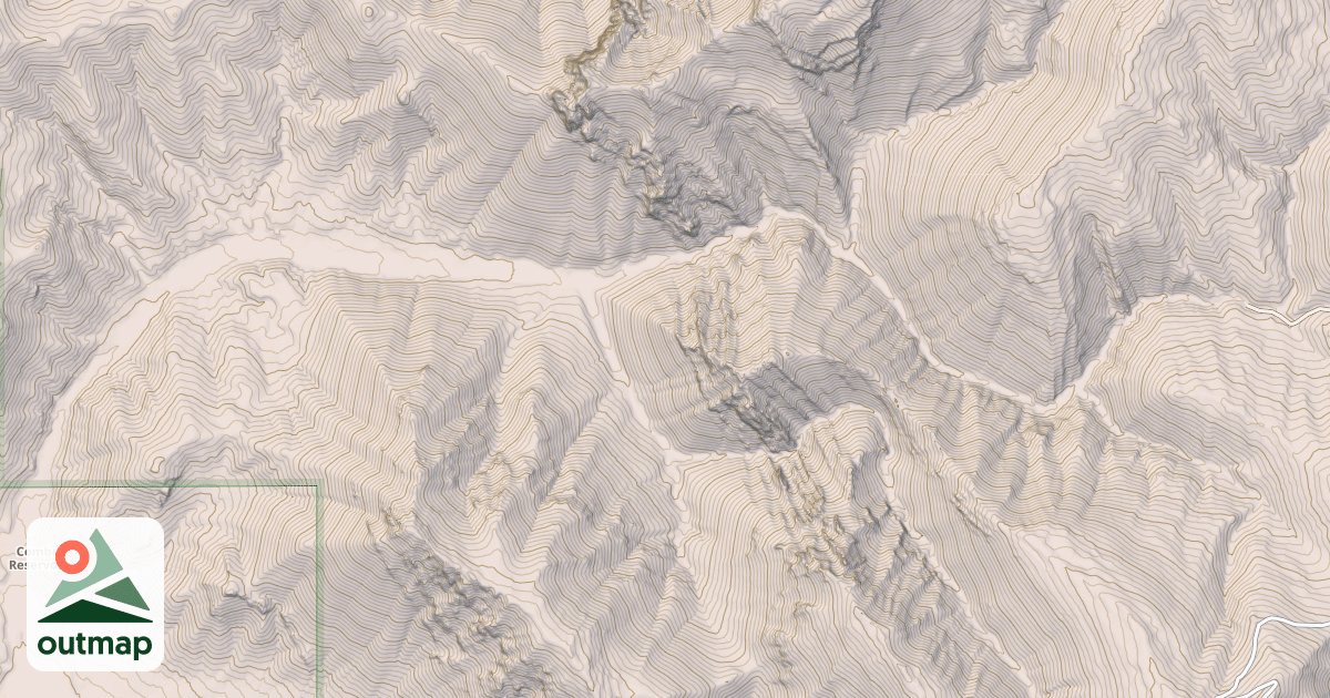 Map of WOOD CANYON