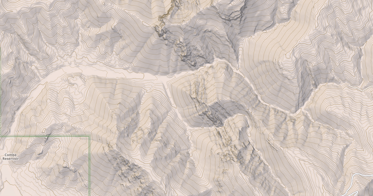 Map preview of WOOD CANYON