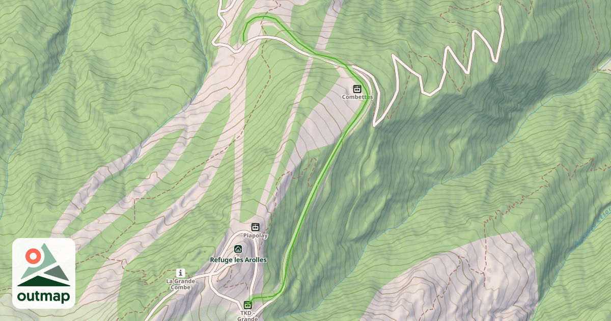 Map of Le Papillon