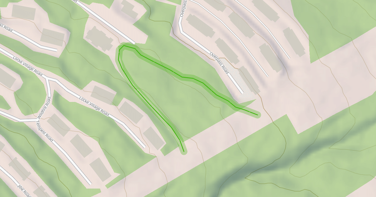 Map preview of Village Trail