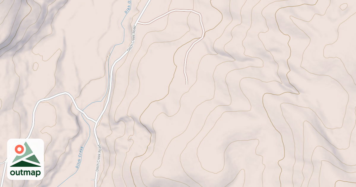 Map of DITCH CR SPUR A