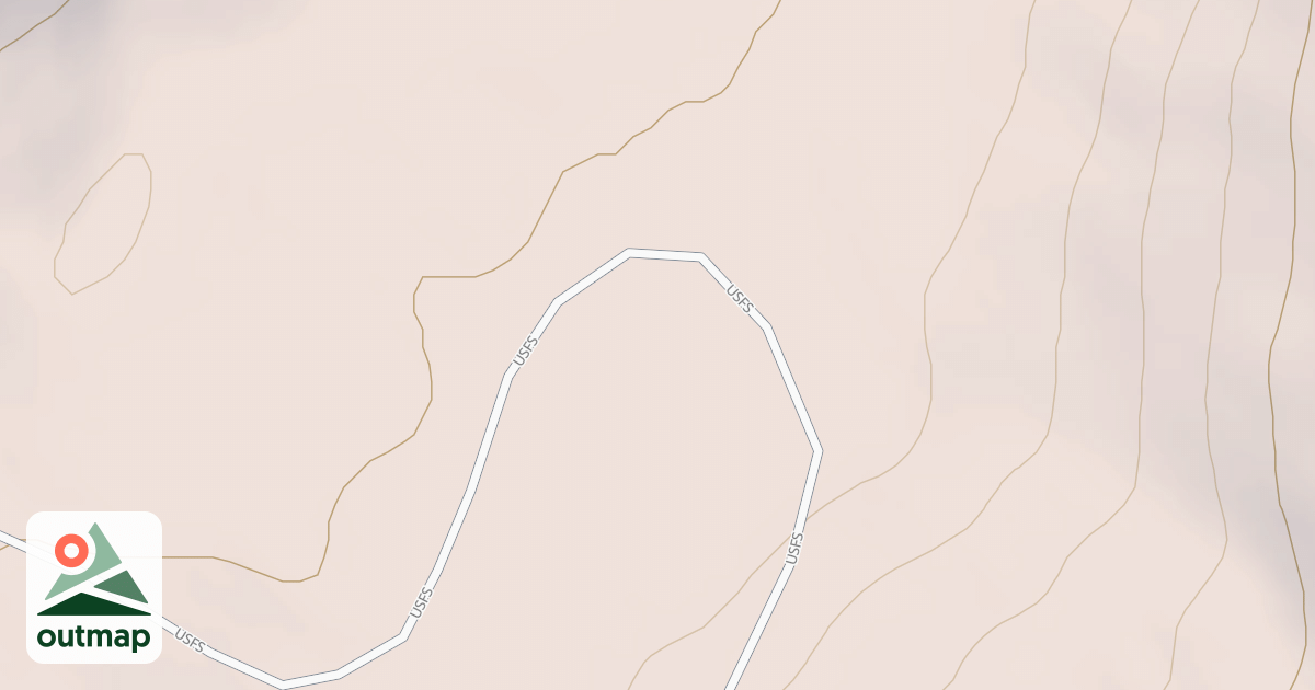 Map of Lower Cone Road