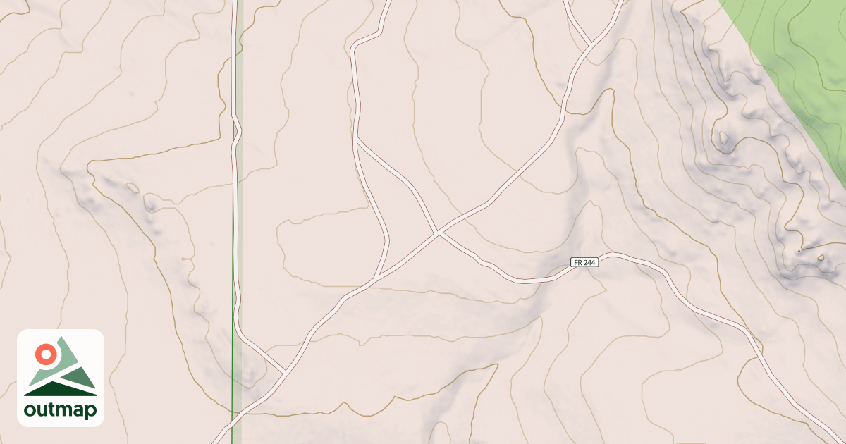 Map of CORRAL FENCE