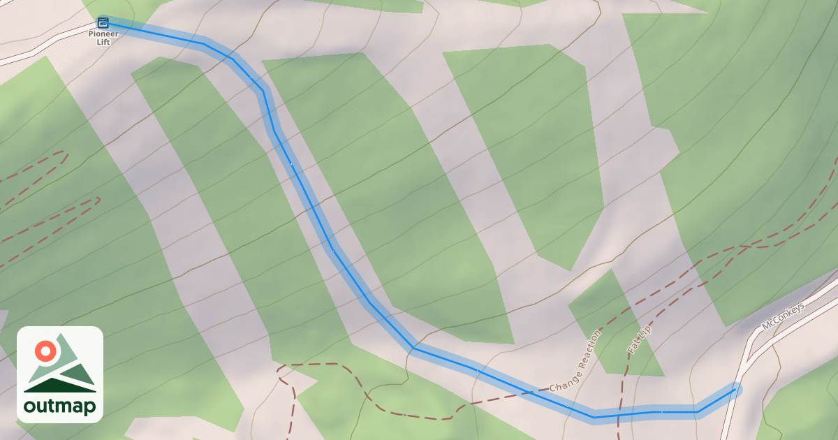 Map of Comstock