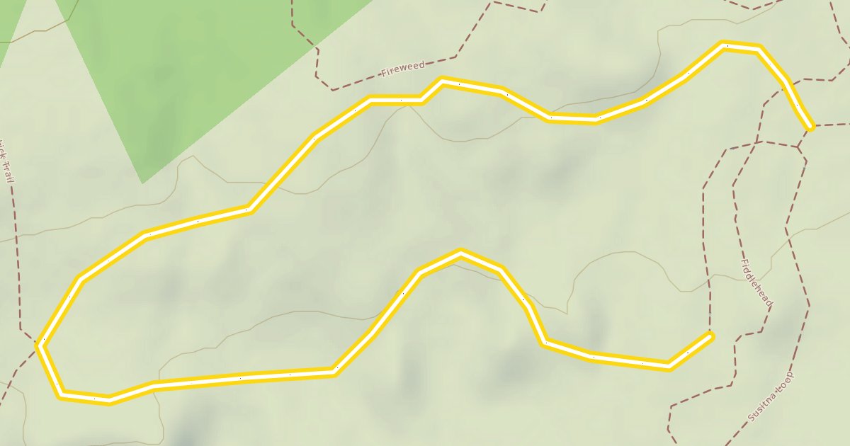 Map preview of Susitna Loop