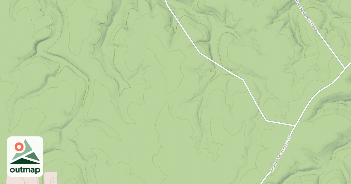 Map of MILL CREEK HOLLOW SPUR C