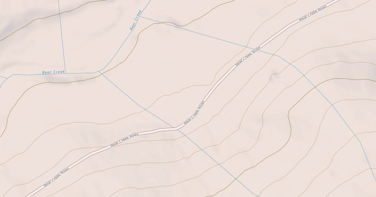 Map preview of BEAR CRK RD T1