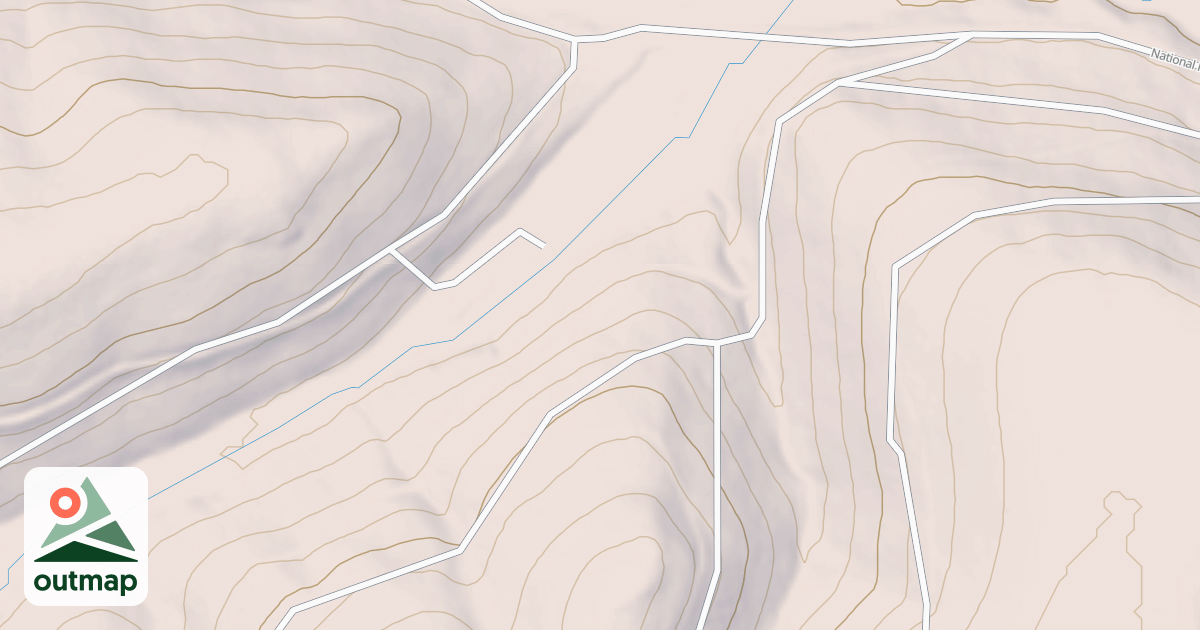 Map of USFS National Forest System Roads {21B0D381-F544-48E3-AA34-2FE699EAEC4B}