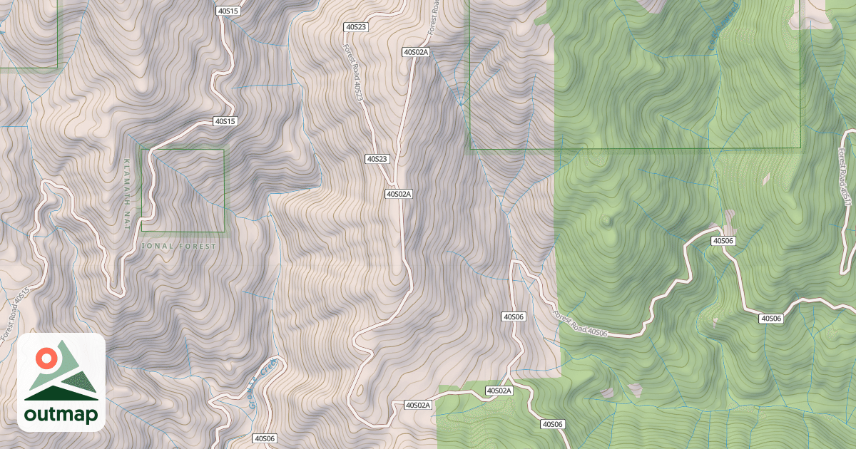 Map of ASHLAND