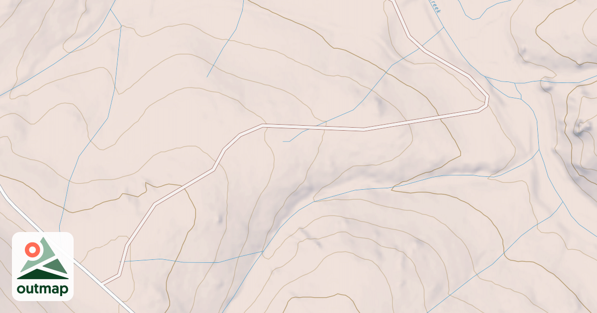 Map of CLOVER CREEK LOOP