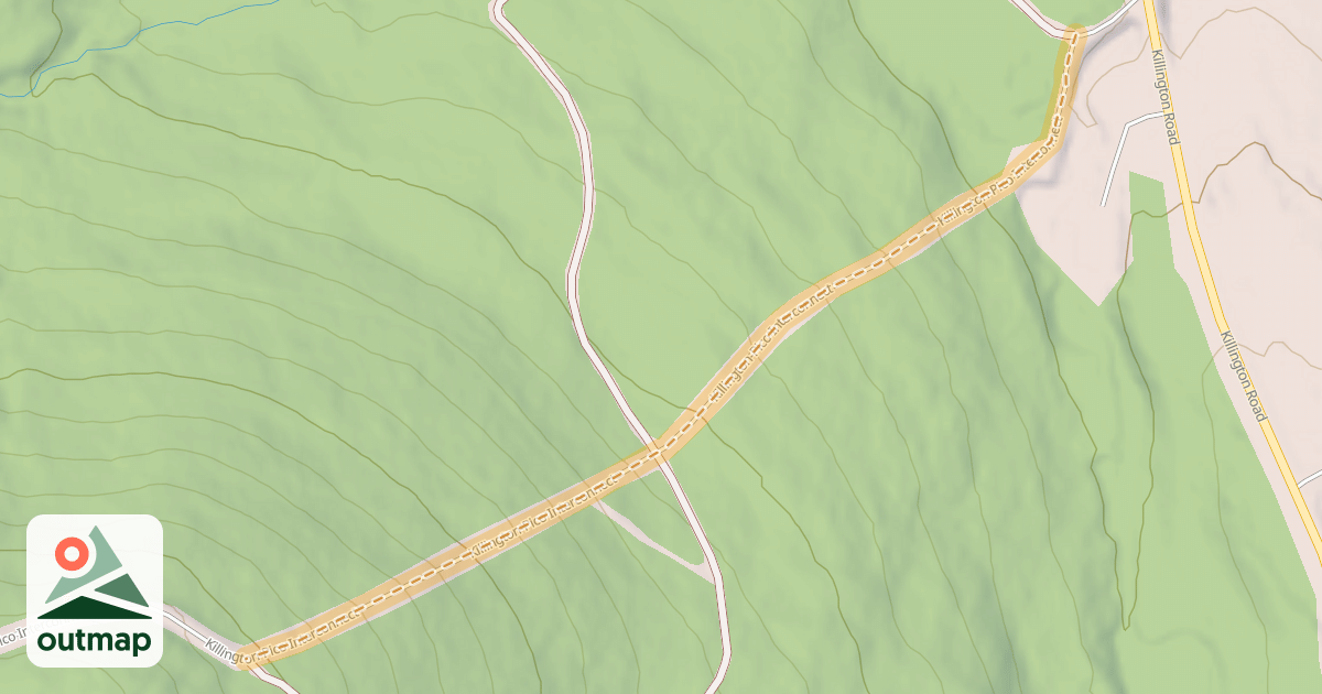 Map of Killington-Pico Interconnect