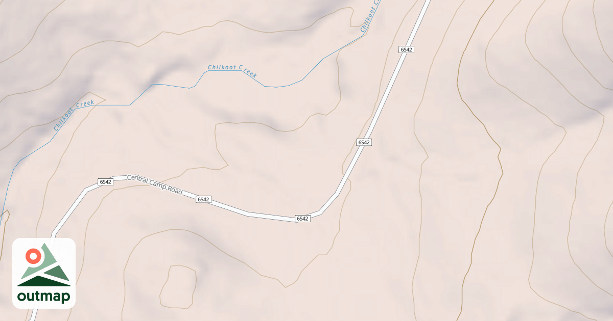 Map of CENTRAL CAMP T2