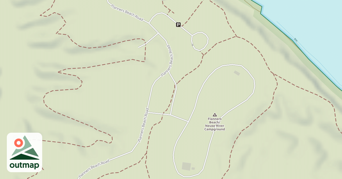 Map of FLANNERS DUMP STATION