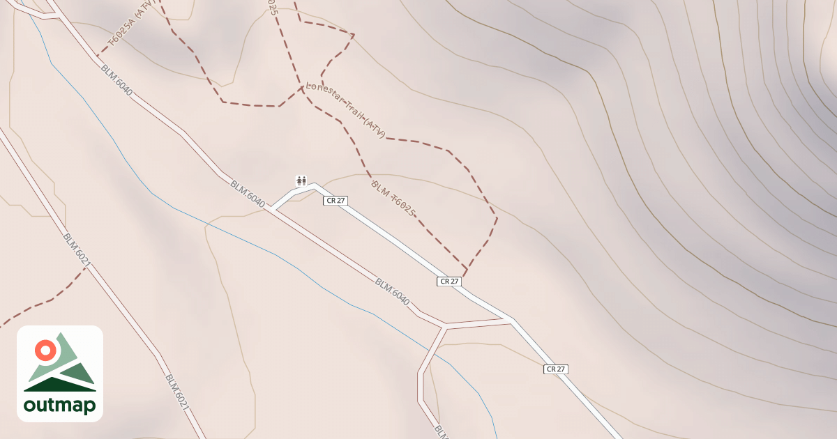 Map of Blm T6025a