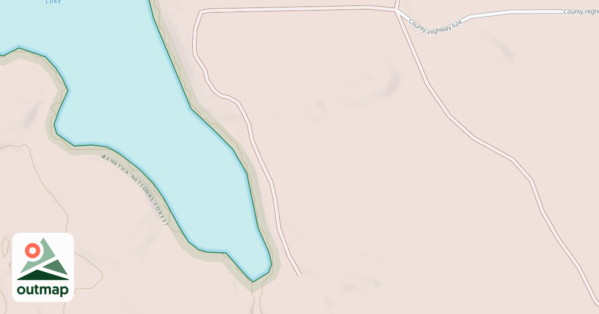 Map of MC NEIL LAKE SPUR B
