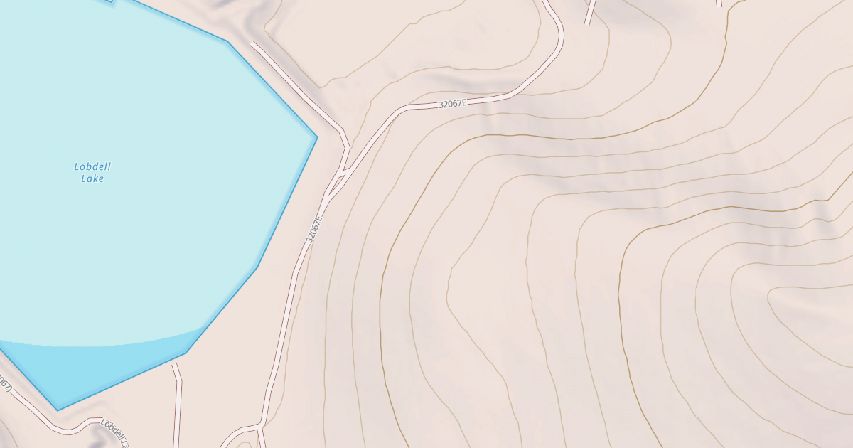 Map preview of ABANDONED DITCH ROAD E