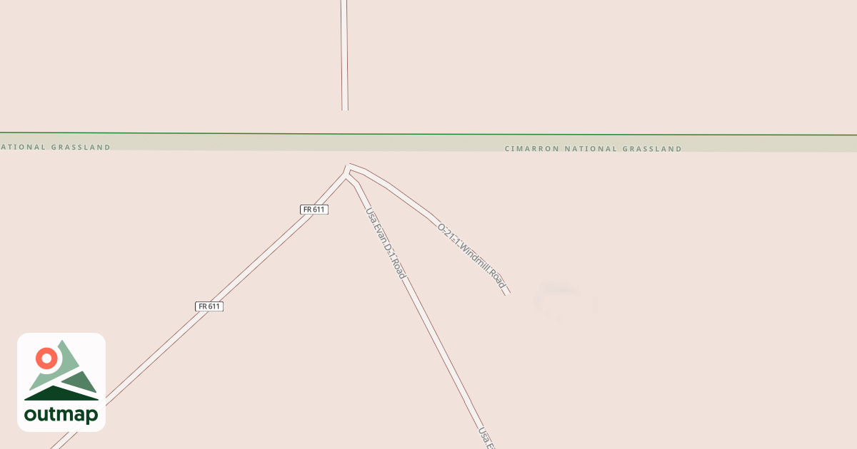 Map of O-21-1 WINDMILL