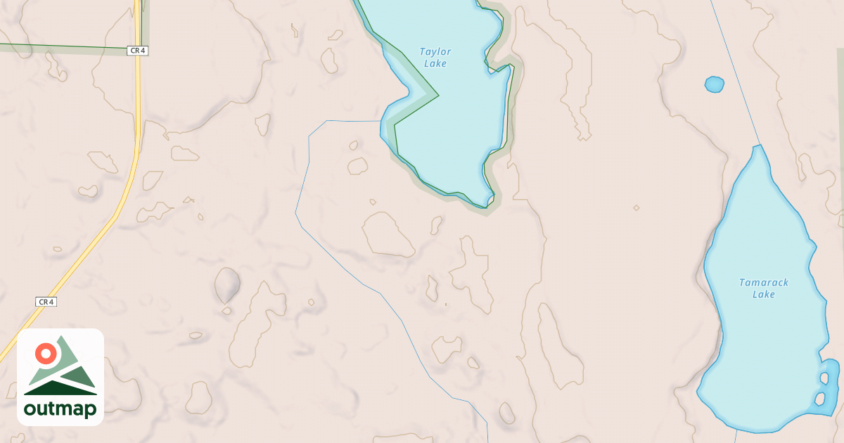 Map of CASS CO. 4 SPUR 2789