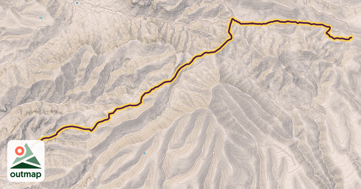 Map of Wildbunch Trail #7
