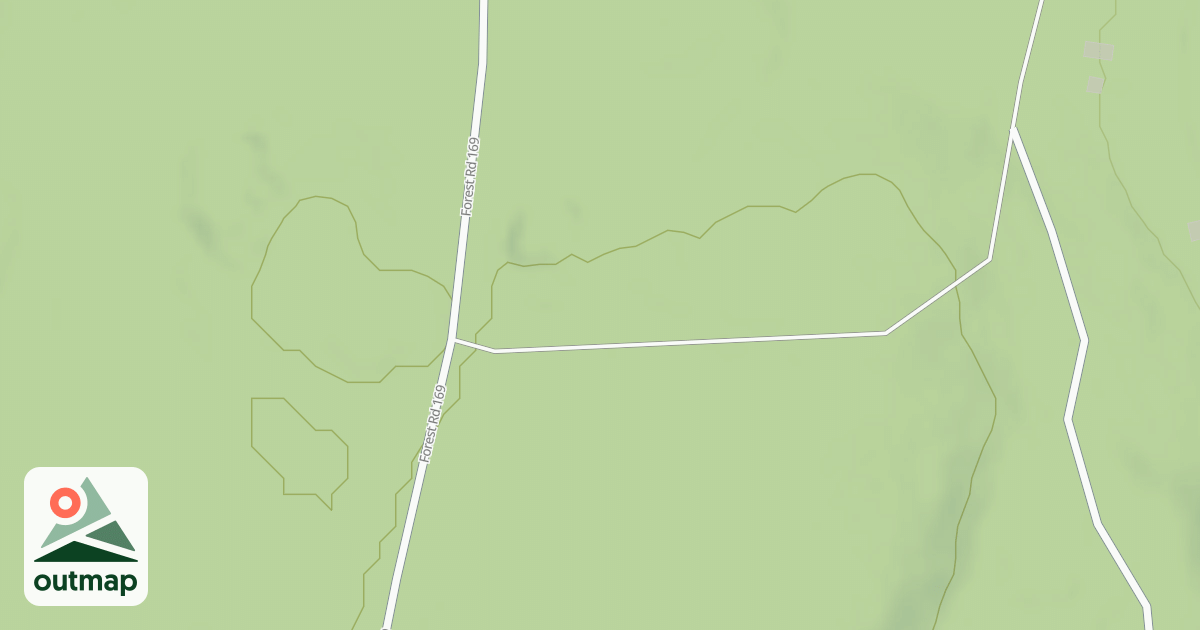 Map of FR 169B