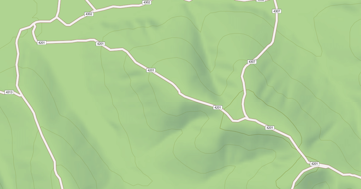 Map preview of USFS Motor Vehicle Use Map Trails 19511
