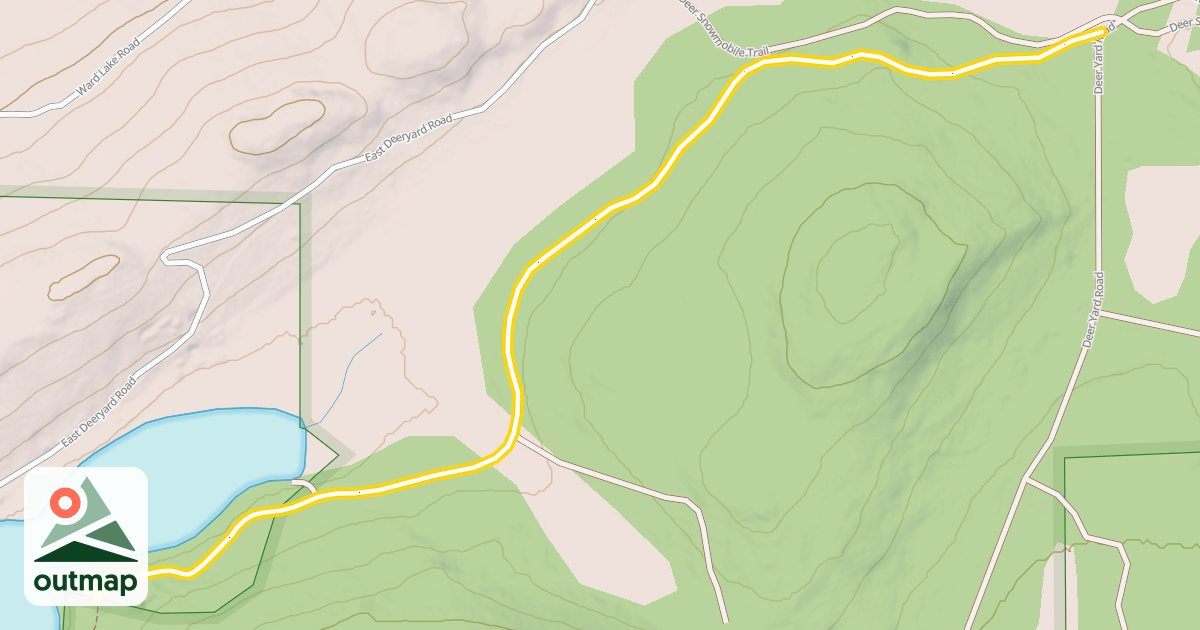 Map of Deer Yard Loop