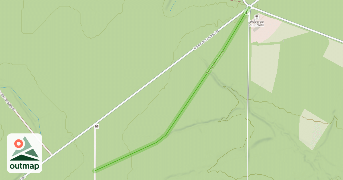 Map of Single le Croisil