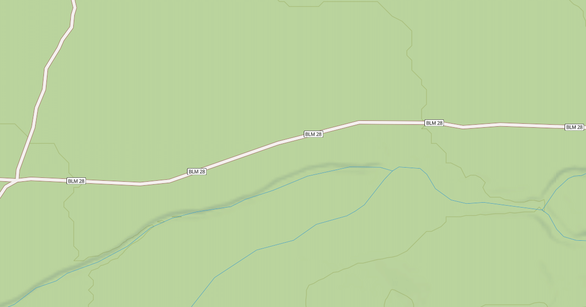 Map preview of BLM National GTLF Public Motorized Roads 202873f4-29de-4e46-9fa7-5f32774730d7