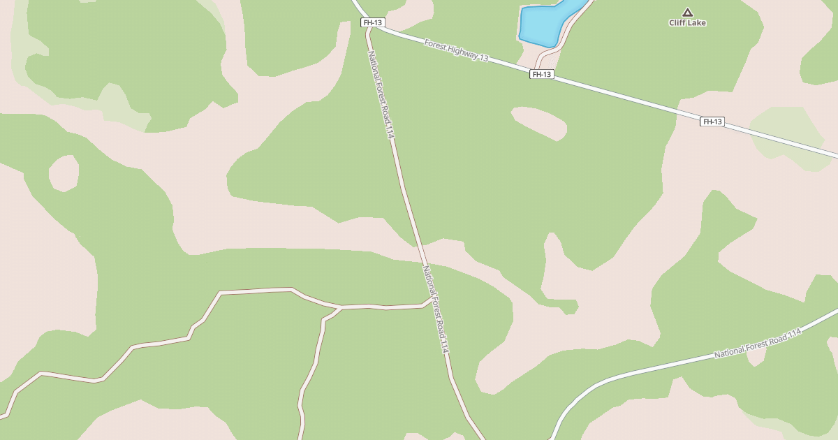 Map preview of USFS Motor Vehicle Use Map Roads {7834456F-FD2D-46B3-9DA4-E8037AF42397}