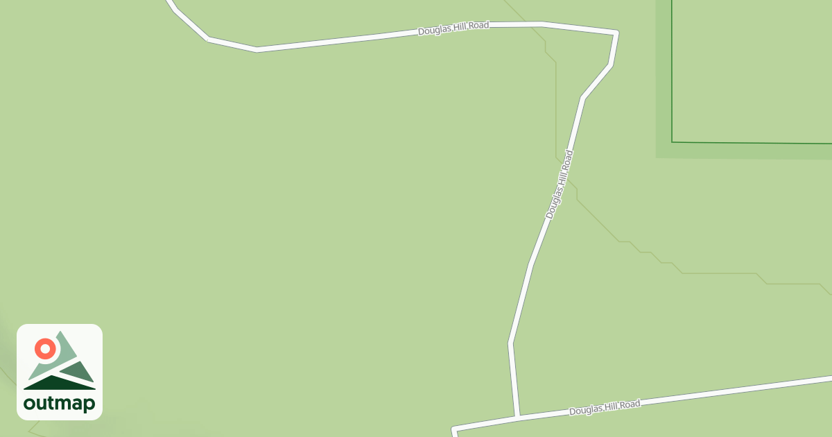 Map of Douglas Hill Ohv South Loop