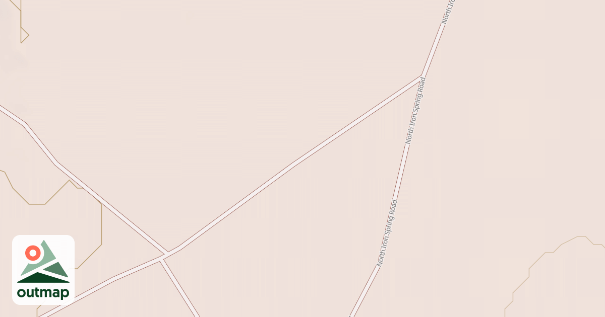 Map of NORTH IRON SPRING B