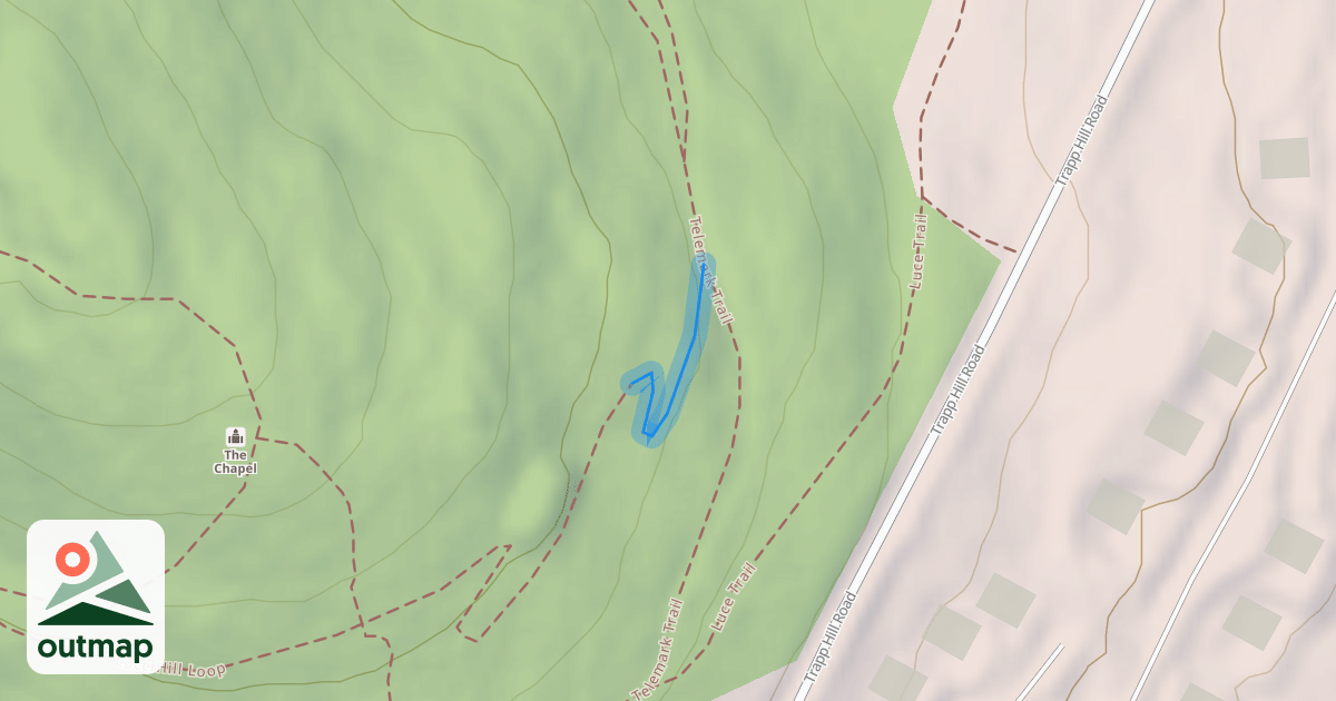 Map of Luce Hill Loop
