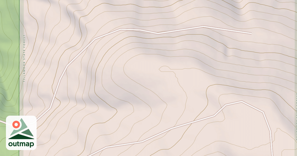 Map of Woody's Plunge