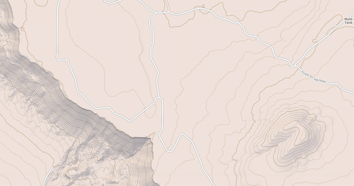 Map preview of USFS National Forest System Roads {ECFA8E23-E4BE-47CF-AEE9-42A09F0349BF}